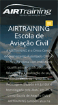 Mobile Screenshot of airtraining.com.br