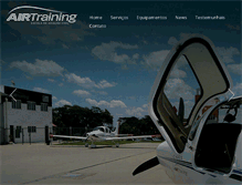 Tablet Screenshot of airtraining.com.br
